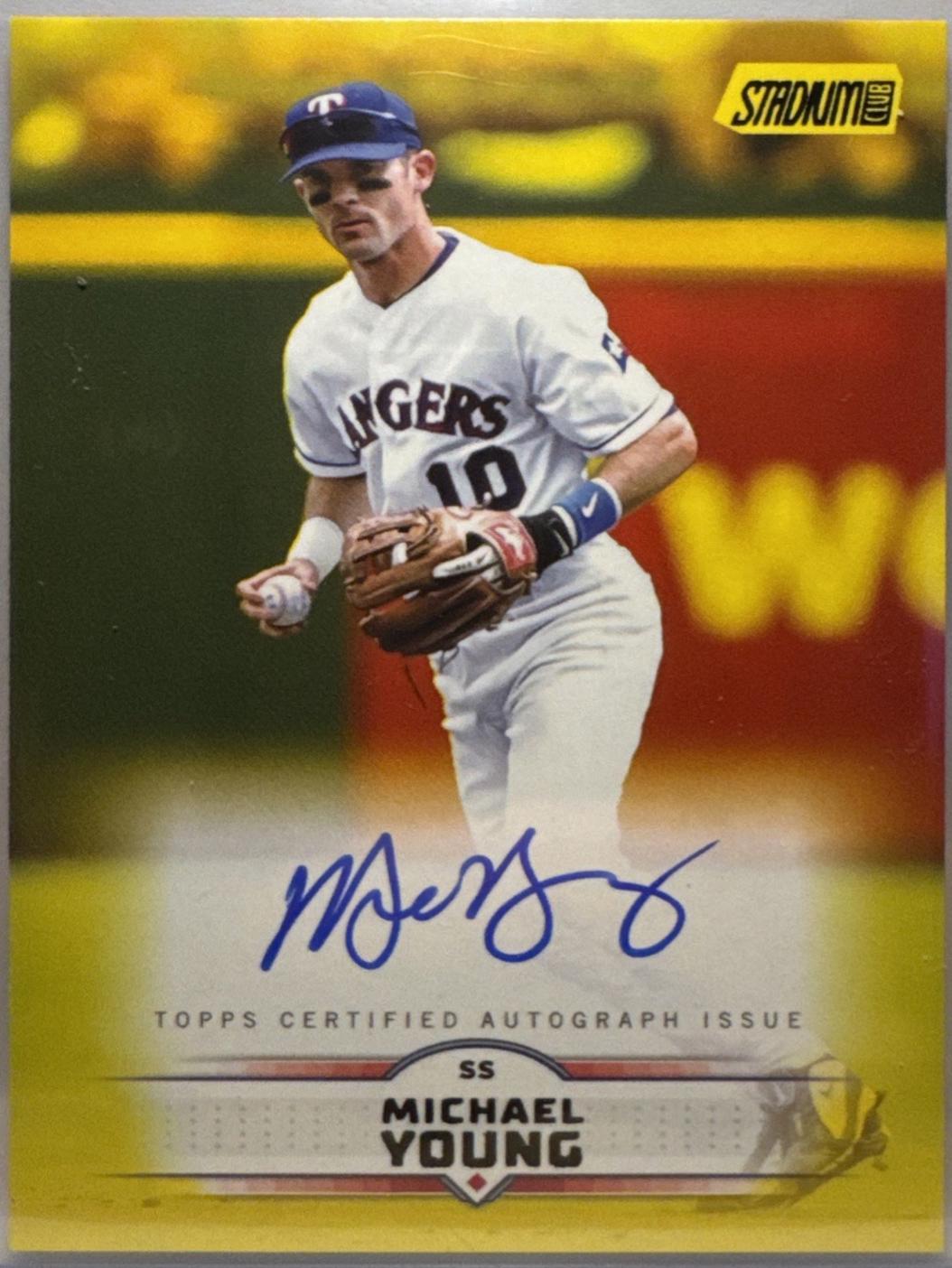 Michael Young [Yellow] #SCBA-MY