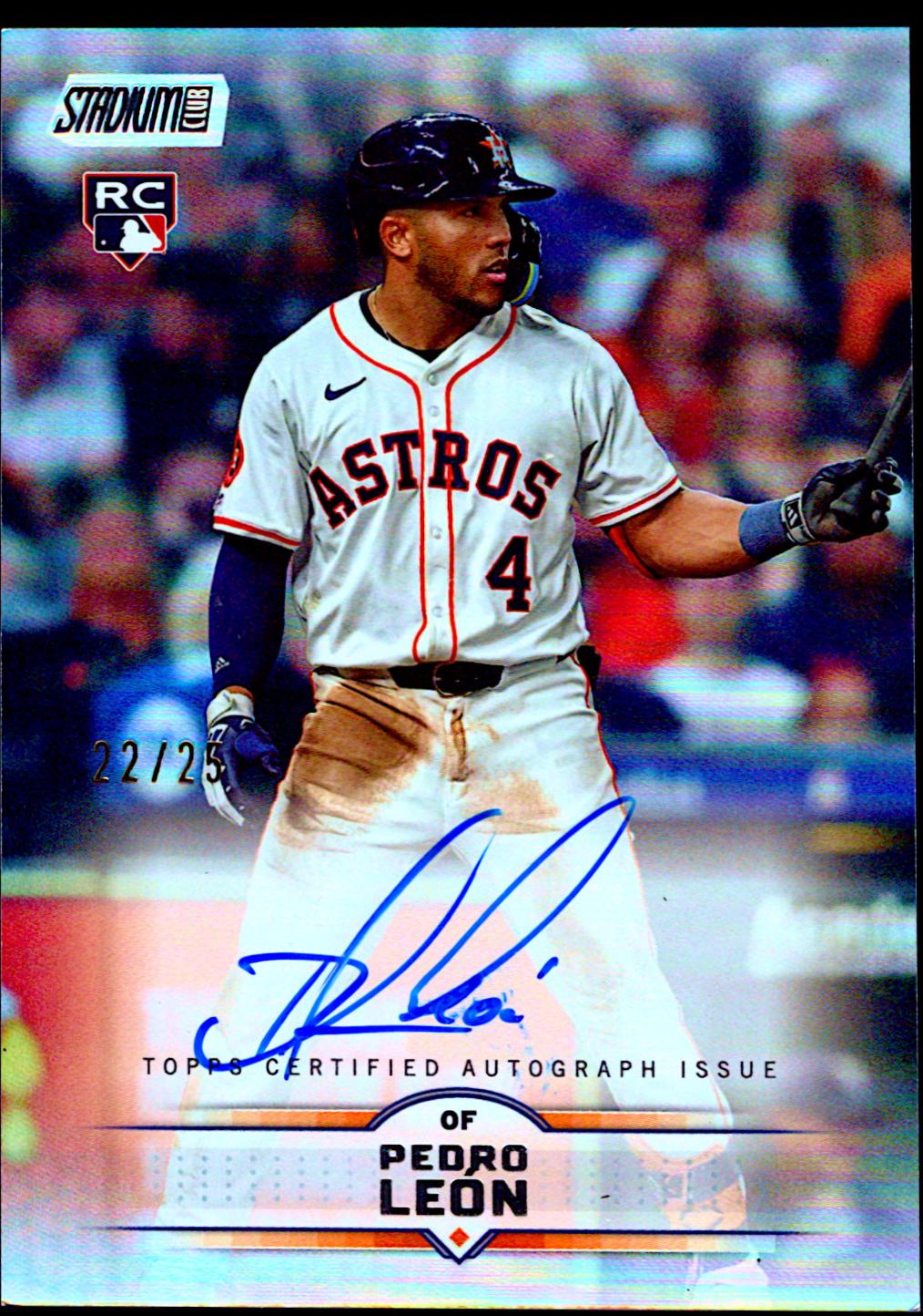 Pedro Leon [Gold Rainbow Foil] #SCBA-PL