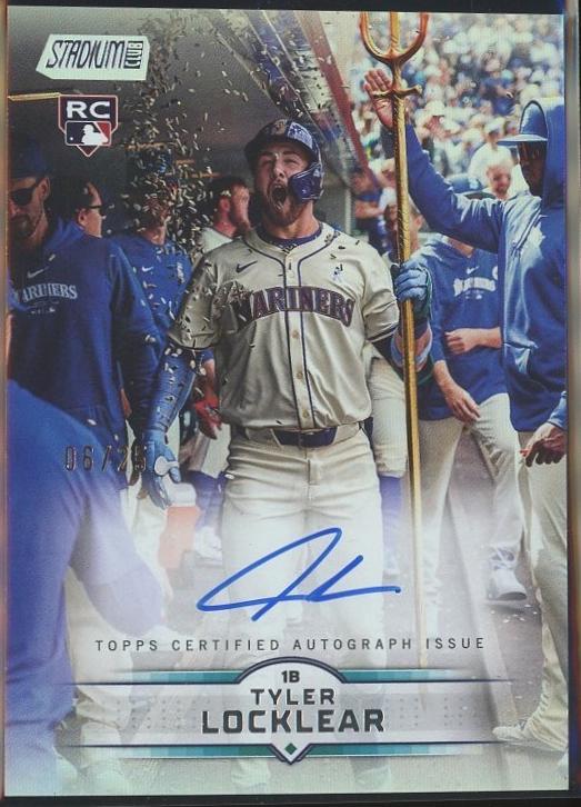 Tyler Locklear [Gold Rainbow Foil] #SCBA-TL