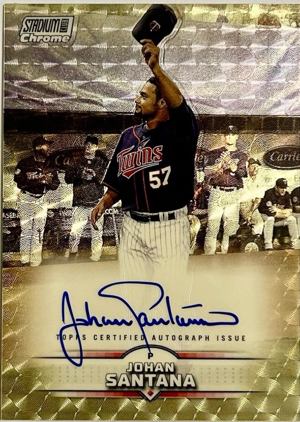 Johan Santana [Superfractor] #SCCA-JSA