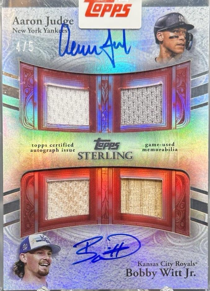 Bobby Witt Jr. / Aaron Judge #TSSD-JW