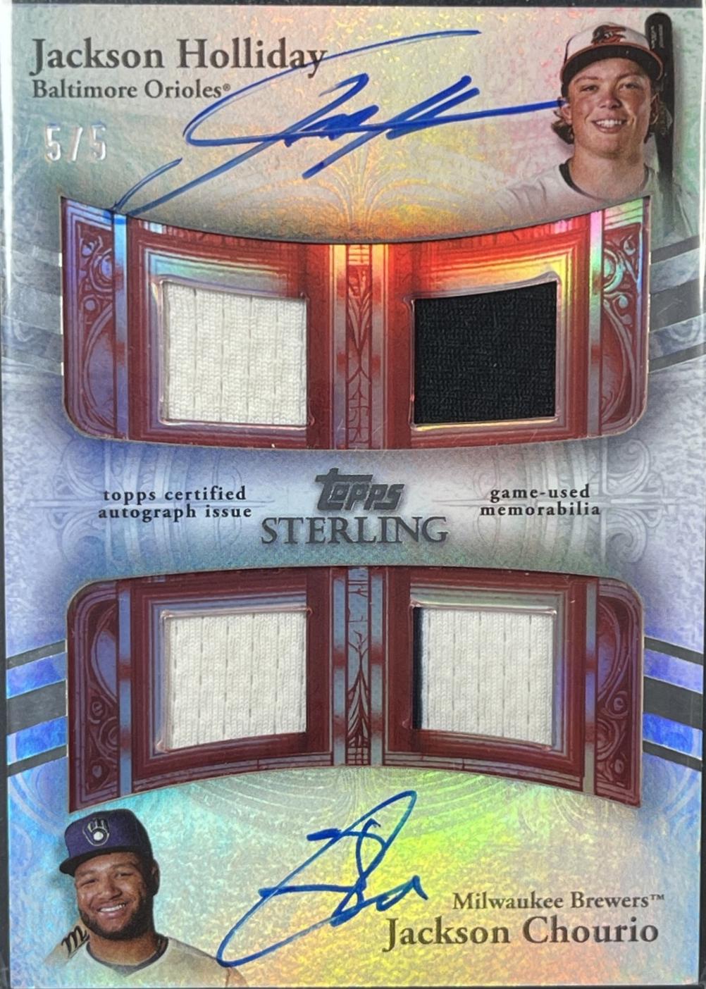 Jackson Holliday / Jackson Chourio [Red] #TSSD-HC