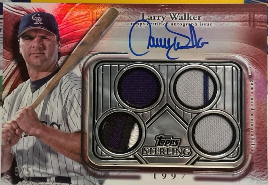 Larry Walker [Red] #SSA-LW