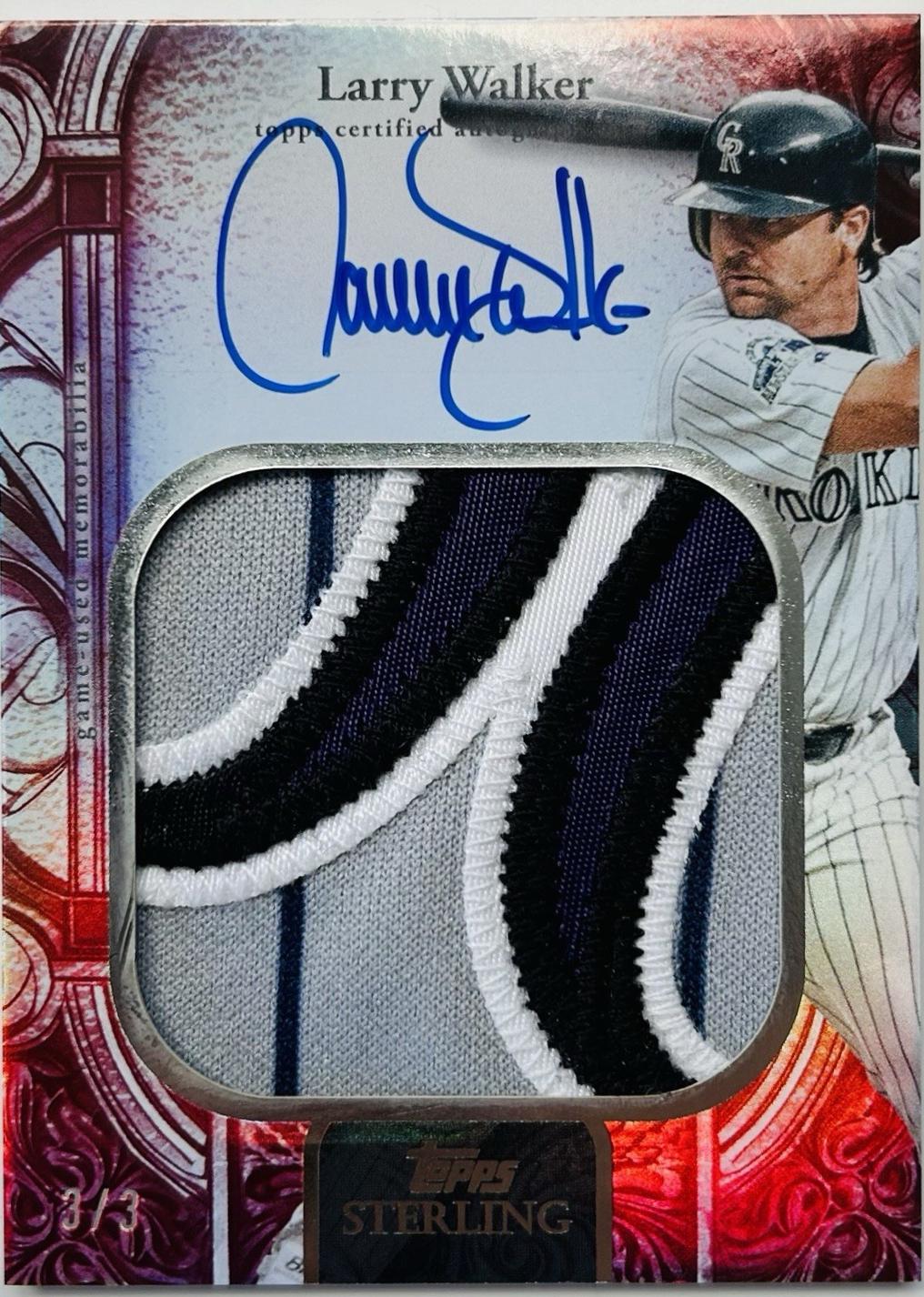 Larry Walker [Red] #TSAR-LW