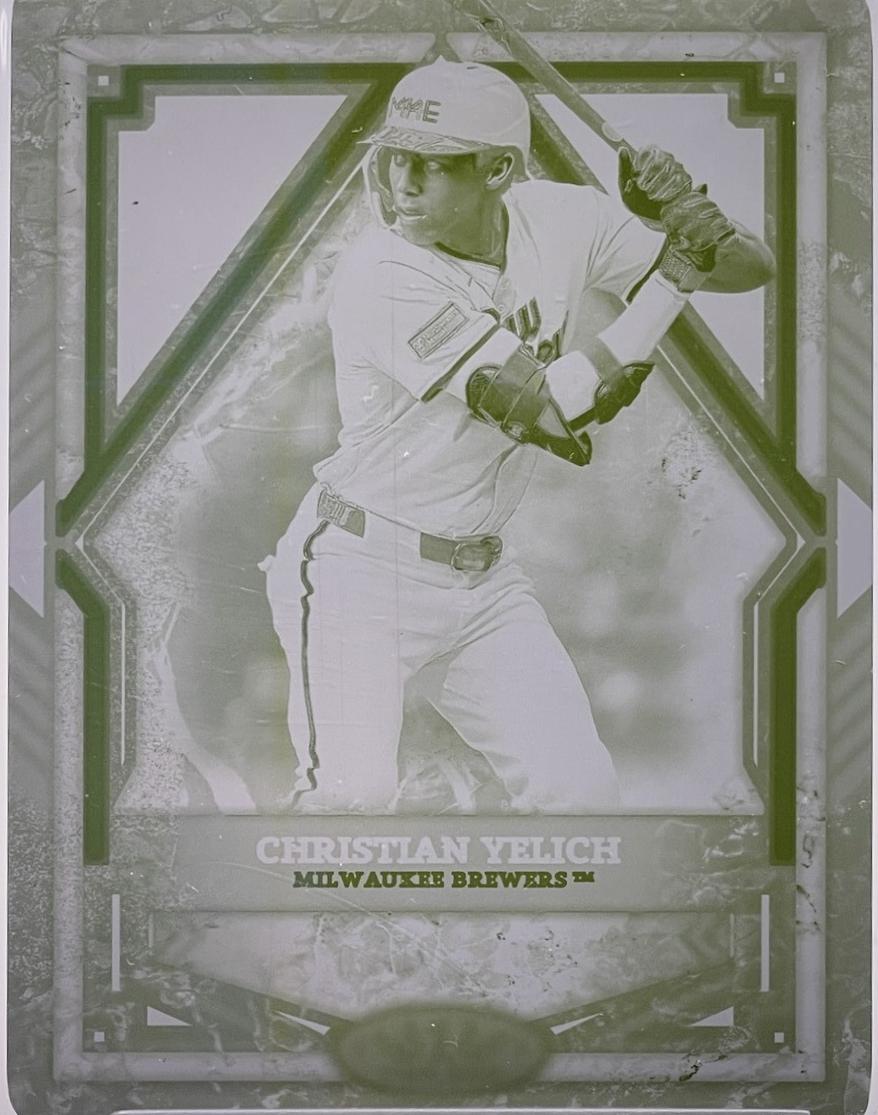 Christian Yelich [Printing Plate] #47