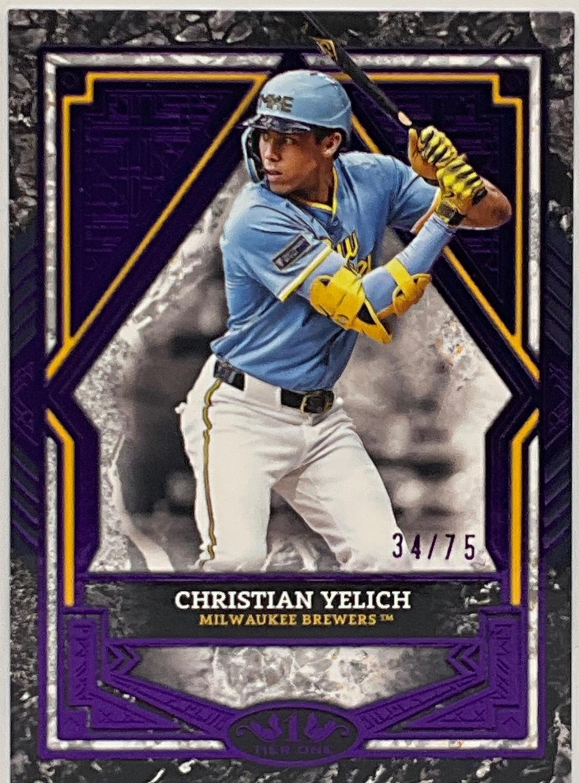 Christian Yelich [Purple Foil] #47