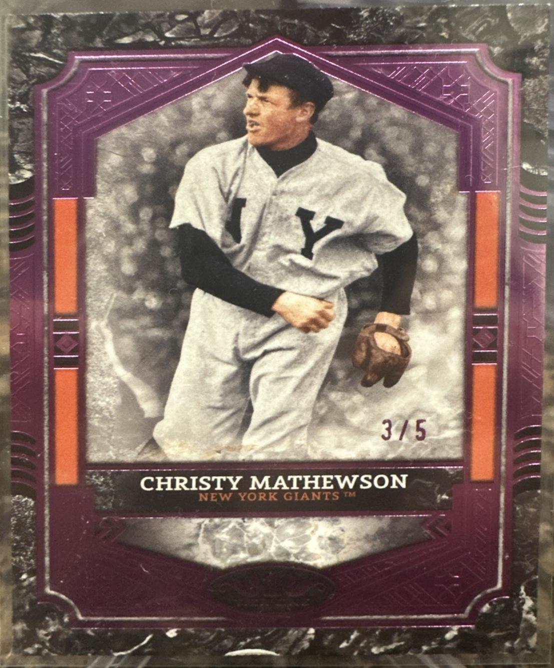 Christy Mathewson [Pink Foil] #9