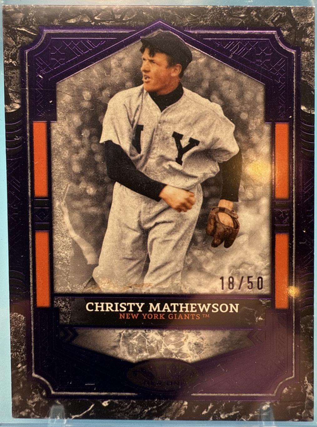 Christy Mathewson [Purple Foil] #9