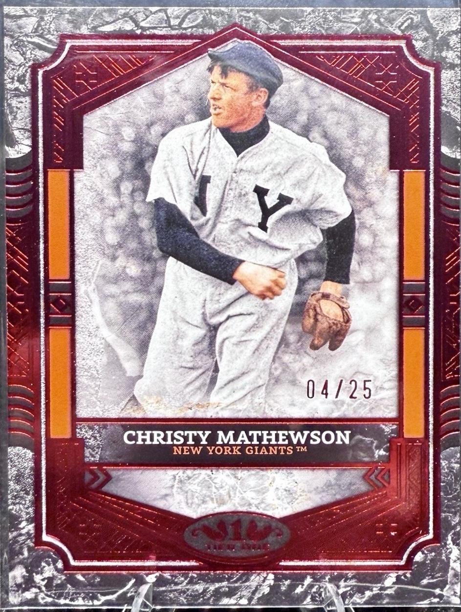 Christy Mathewson [Red Foil] #9