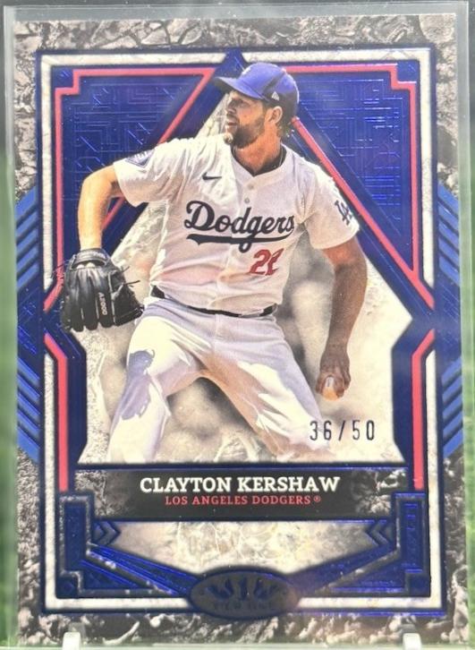 Clayton Kershaw [Blue Foil] #30