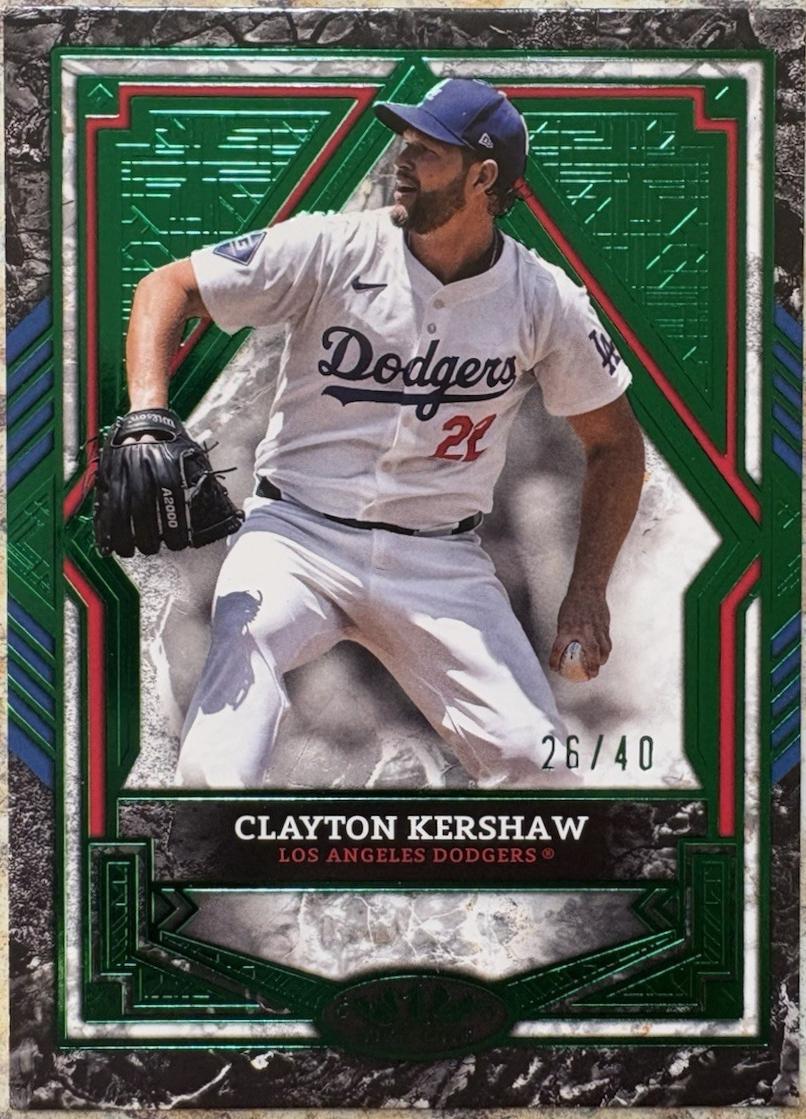 Clayton Kershaw [Green Foil] #30