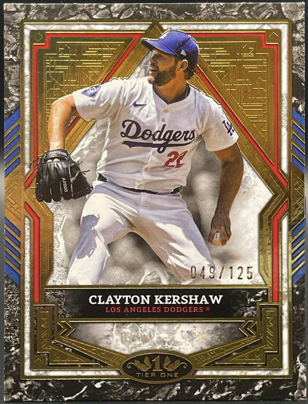 Clayton Kershaw [Holo Gold Foil] #30