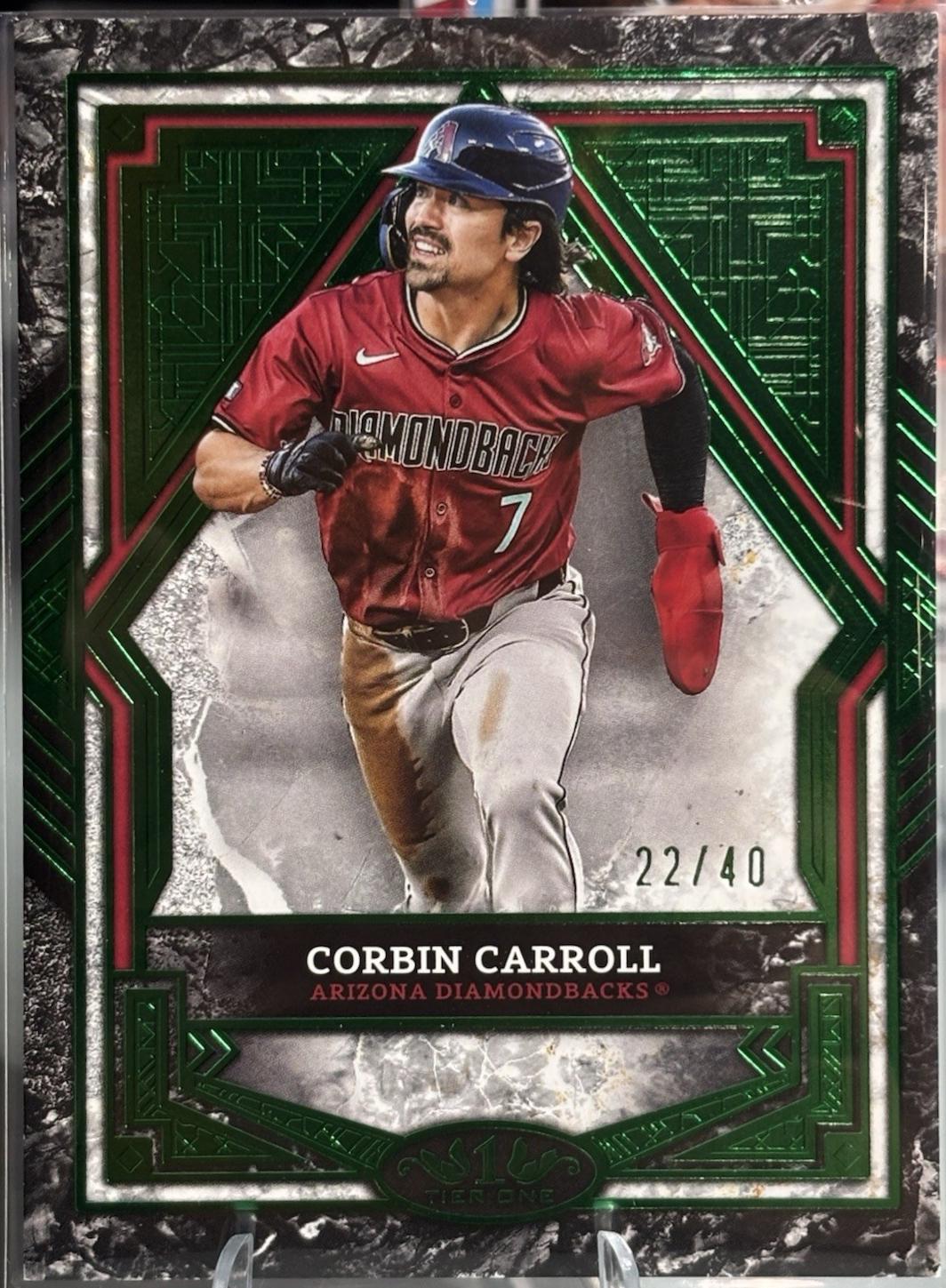 Corbin Carroll [Green Foil] #28