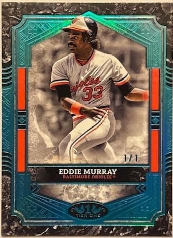 Eddie Murray [Holo Platinum Blue Foil] #10