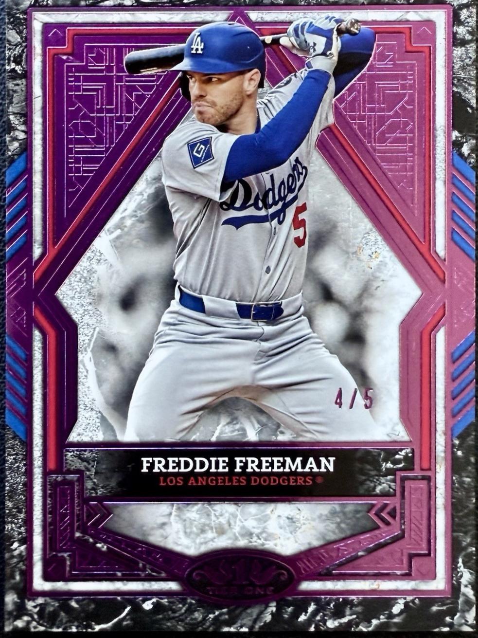 Freddie Freeman [Pink Foil] #38