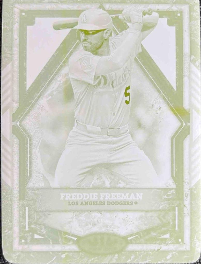 Freddie Freeman [Printing Plate] #38