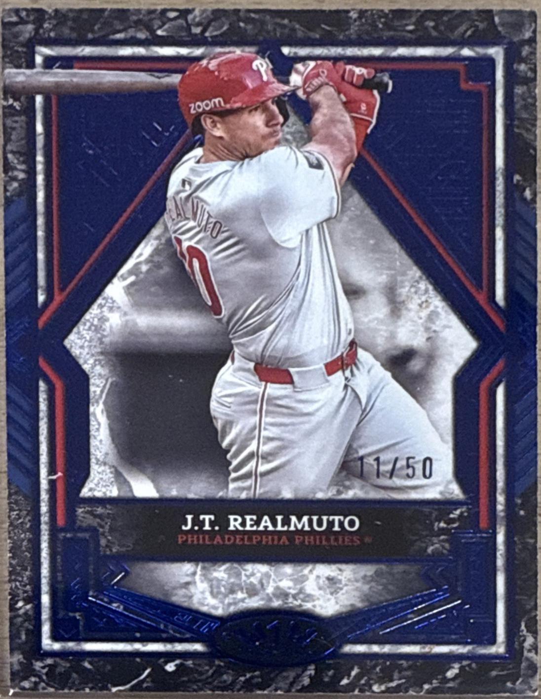J.T. Realmuto [Blue Foil] #66