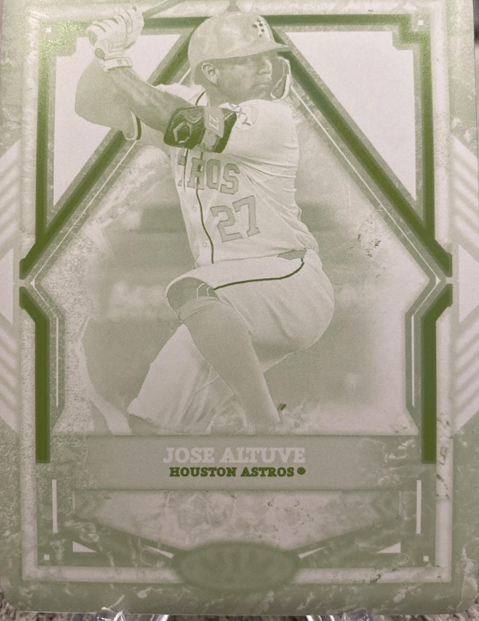 Jose Altuve [Printing Plate] #36