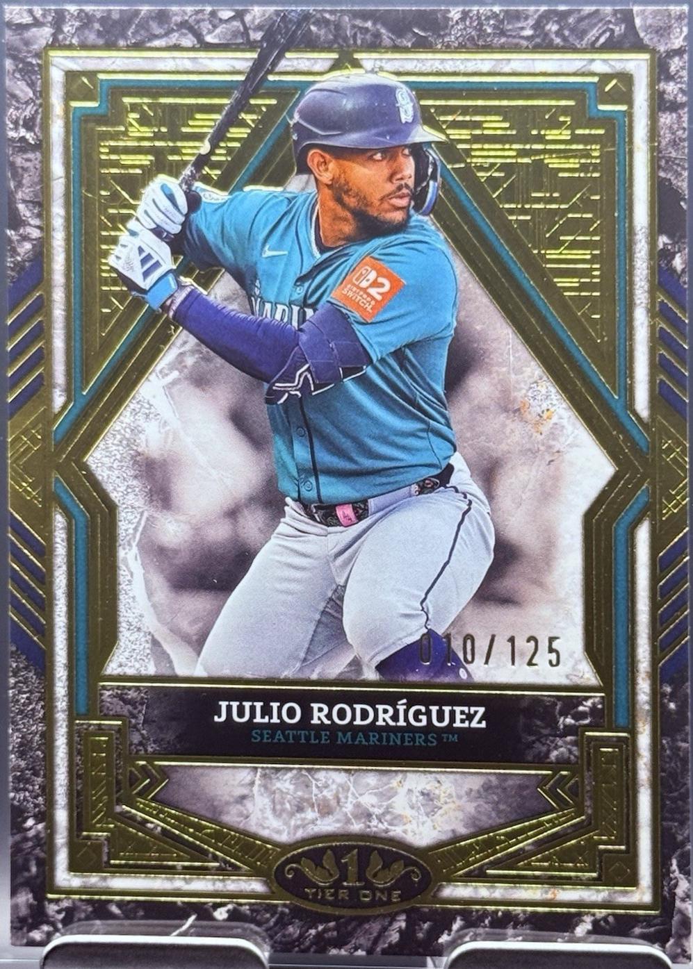 Julio Rodriguez [Blue Foil] #35