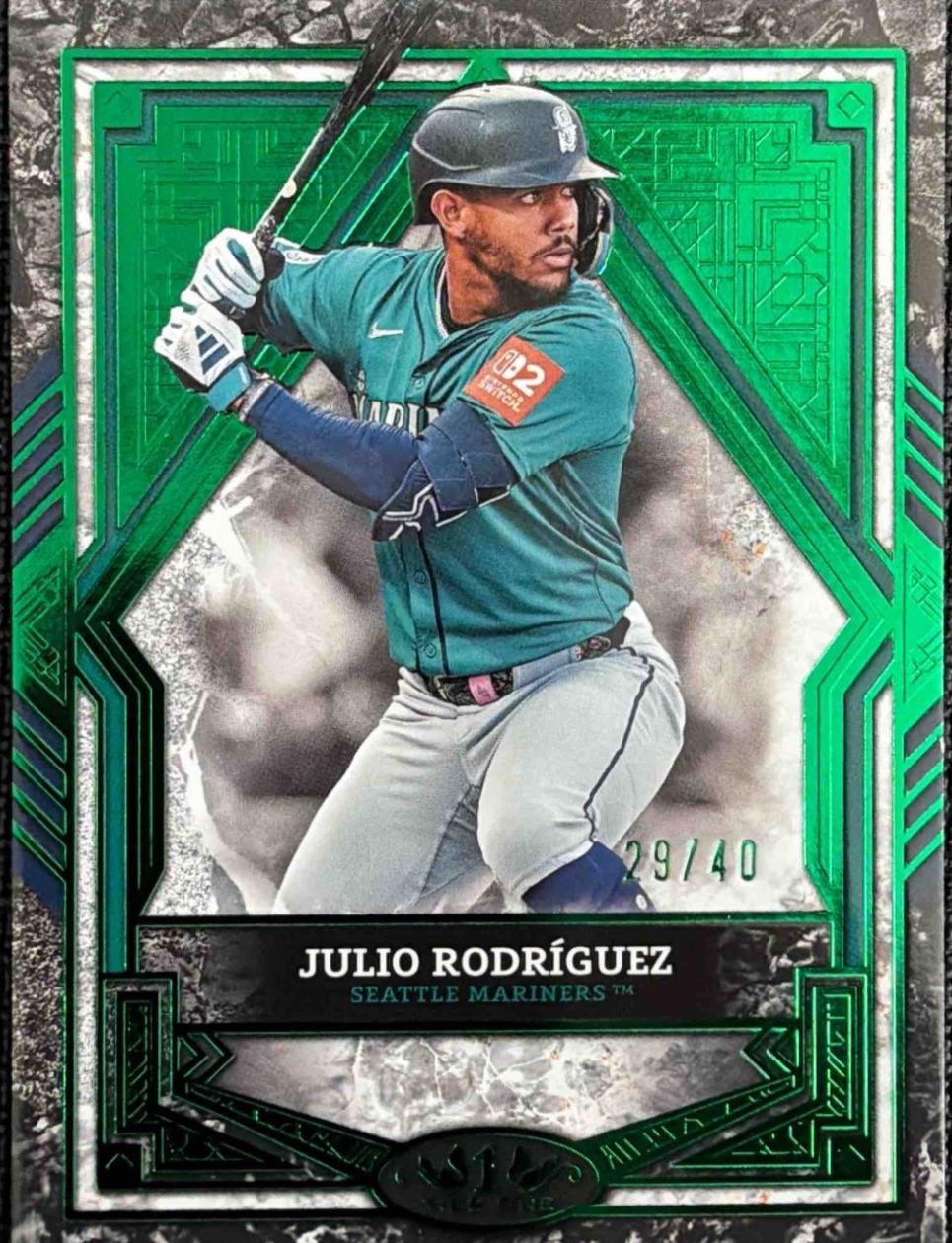 Julio Rodriguez [Green Foil] #35