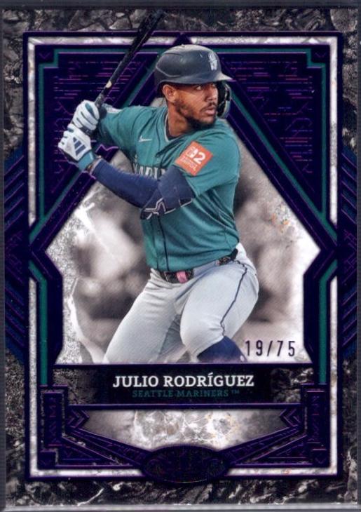 Julio Rodriguez [Purple Foil] #35
