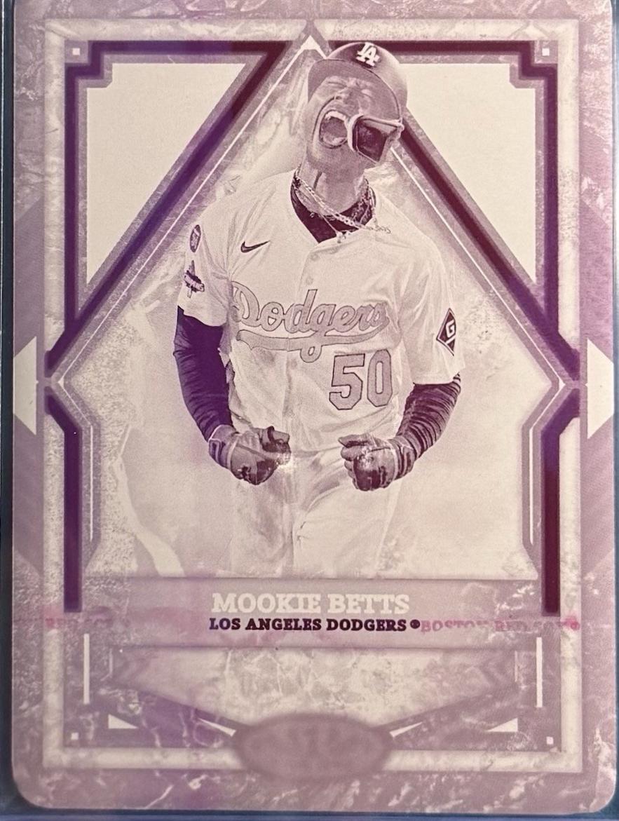 Mookie Betts [Printing Plate] #64