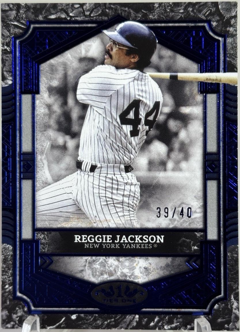 Reggie Jackson [Blue Foil] #12