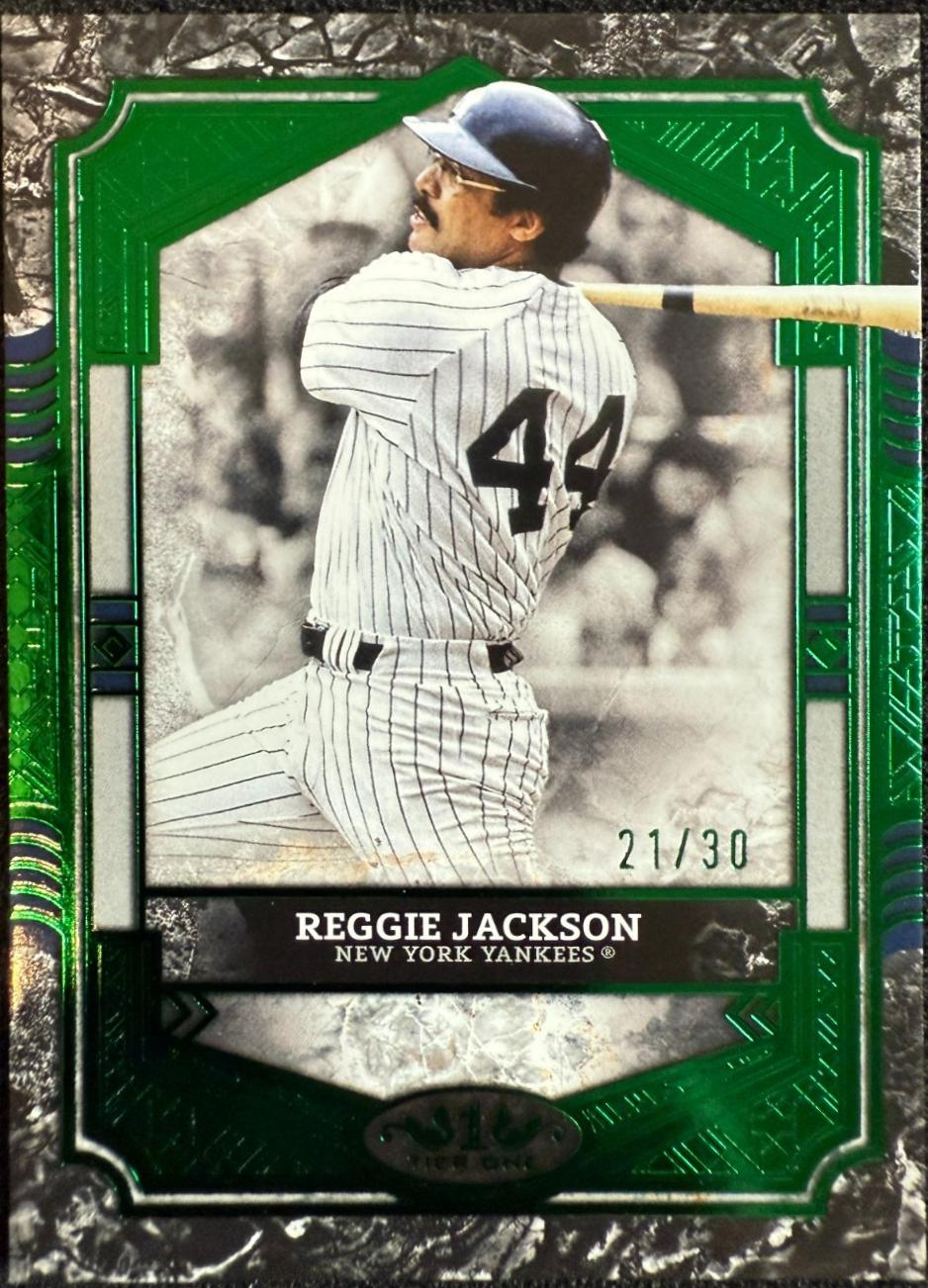 Reggie Jackson [Green Foil] #12