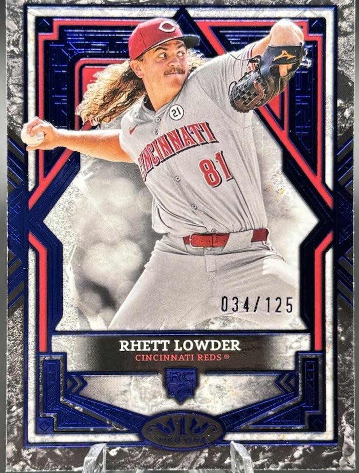 Rhett Lowder [Blue Foil] #94