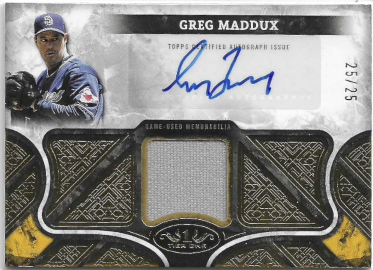 Greg Maddux [Triple Patch] #AT1R-GM