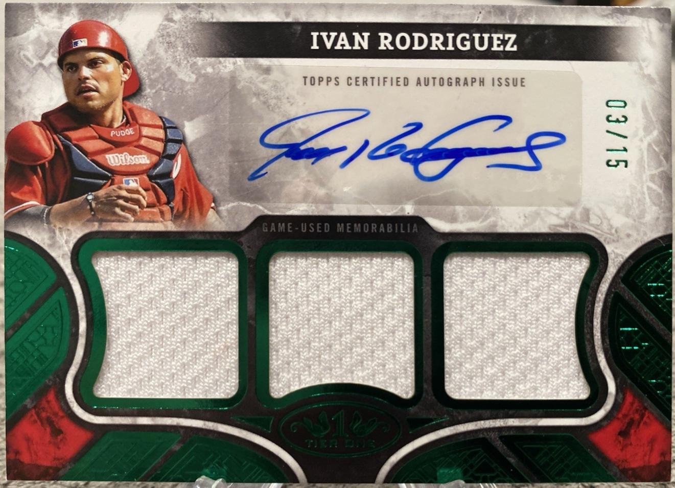 Ivan Rodriguez #AT1R-IR