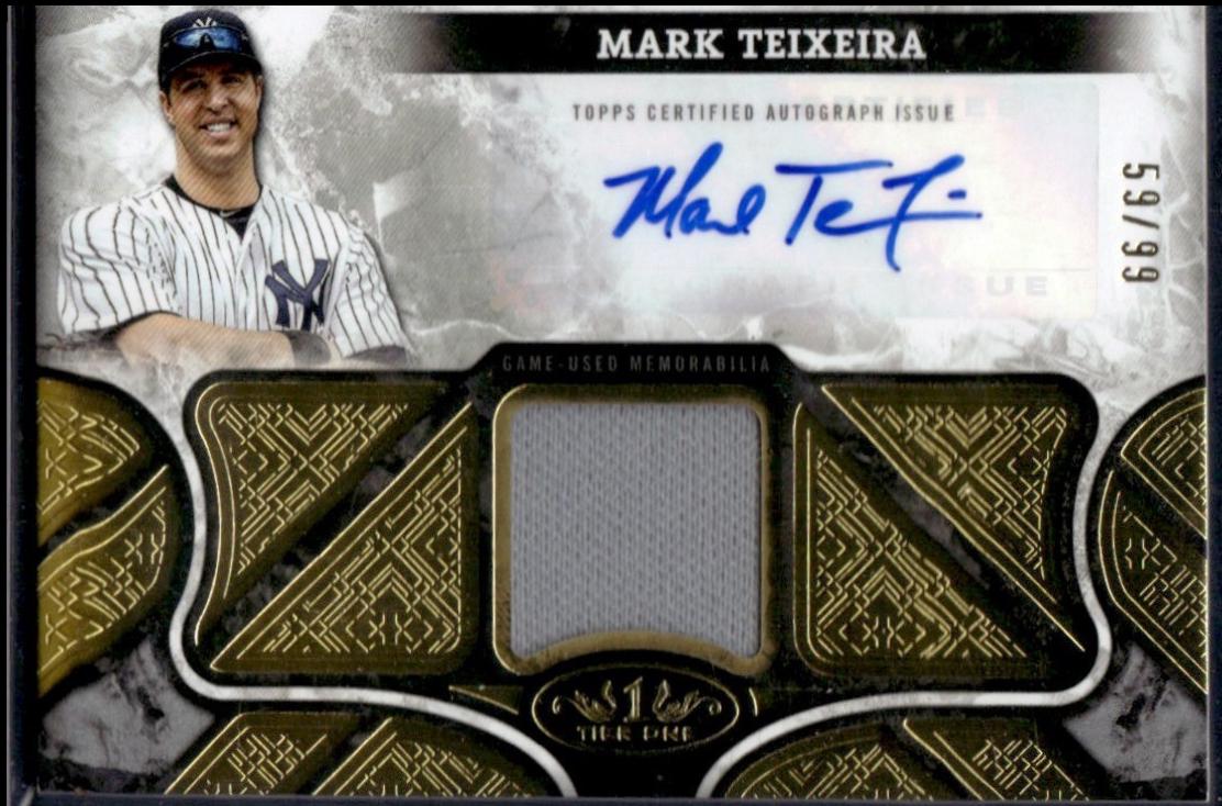 Mark Teixeira [Triple Patch] #AT1R-MT