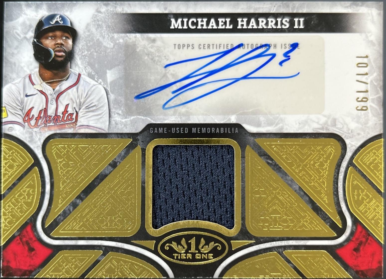 Michael Harris II [Triple Patch] #AT1R-MH