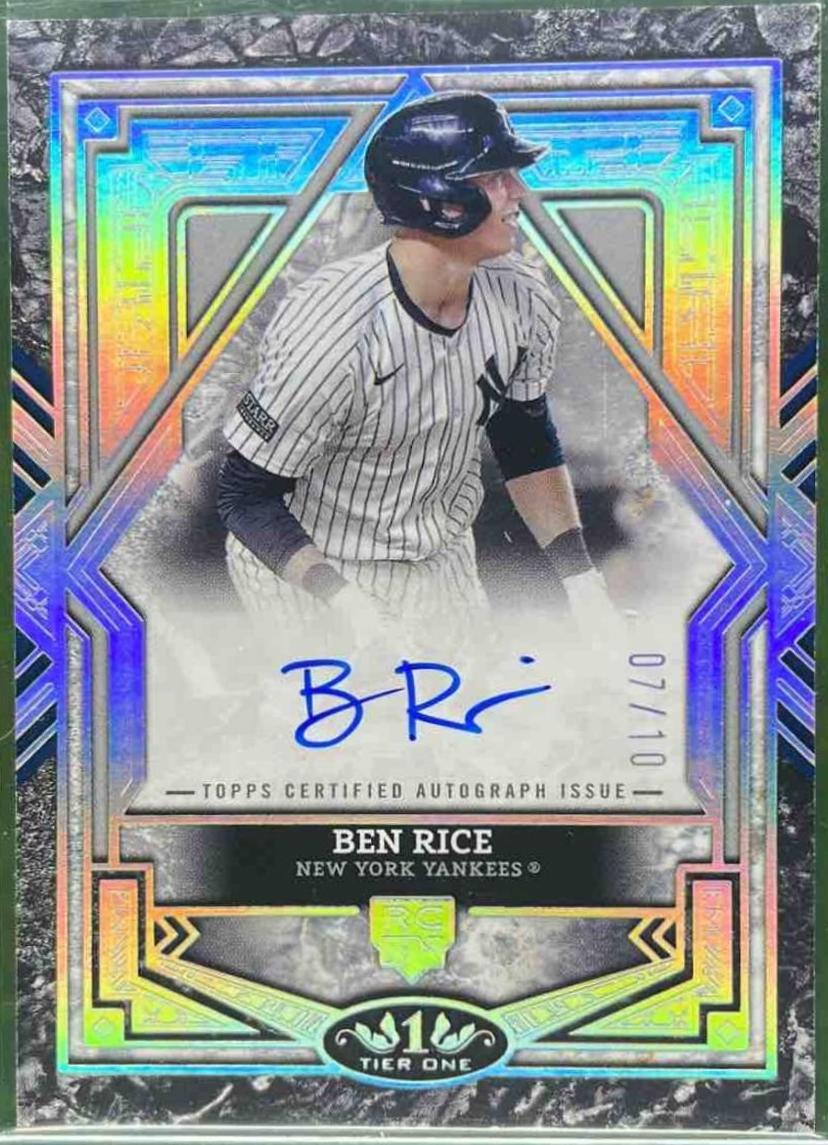 Ben Rice [Holo Silver Foil] #BA-BR
