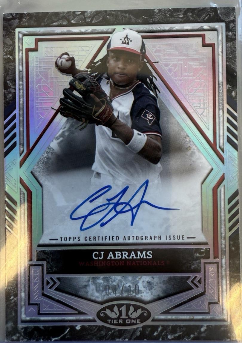 CJ Abrams #BA-CA