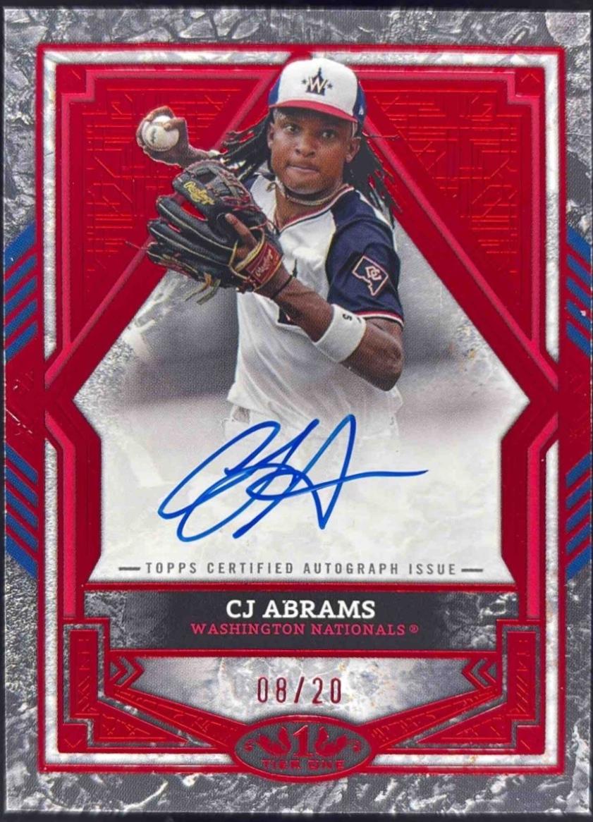 CJ Abrams [Red] #BA-CA