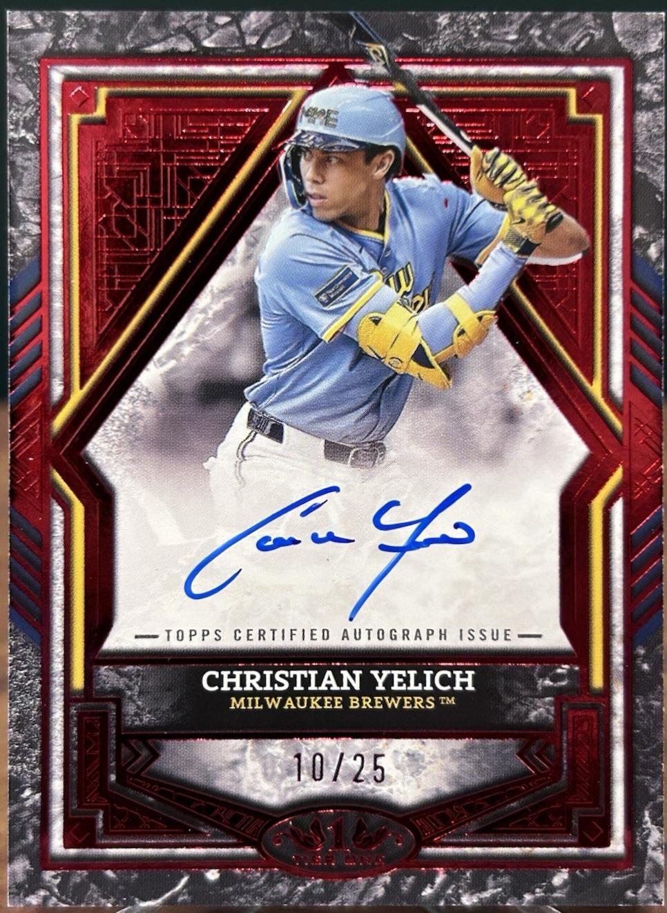 Christian Yelich [Red] #BA-CY