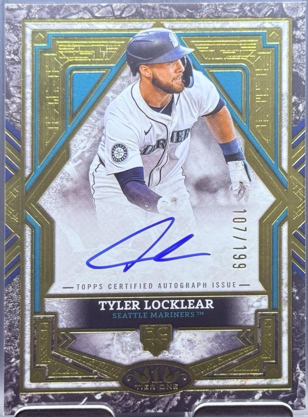 Tyler Locklear [Holo Platinum Blue] #BA-TL