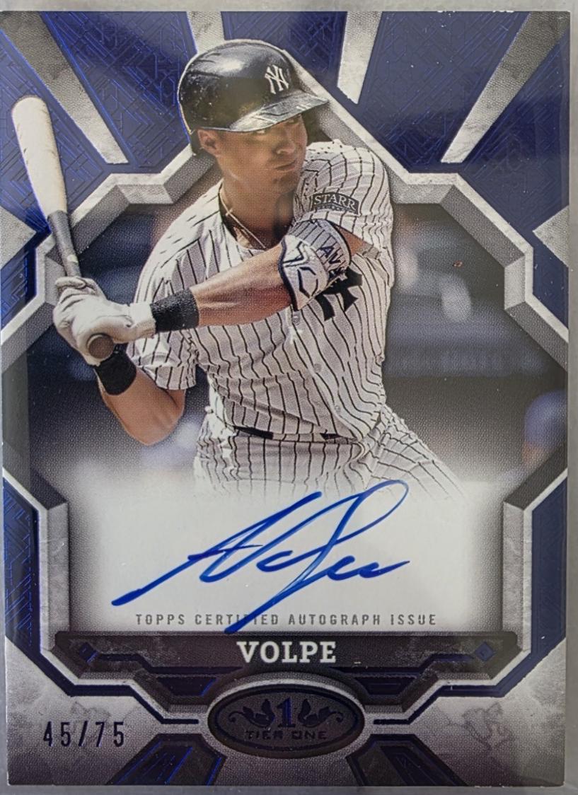 Anthony Volpe [Blue Foil] #BOA-AV