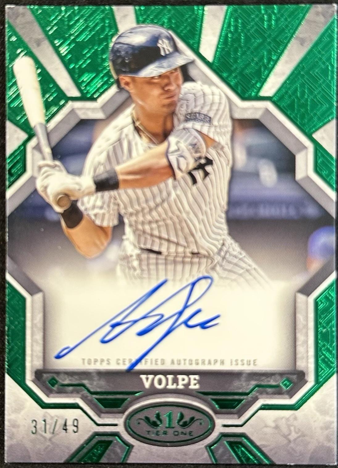 Anthony Volpe [Green Foil] #BOA-AV