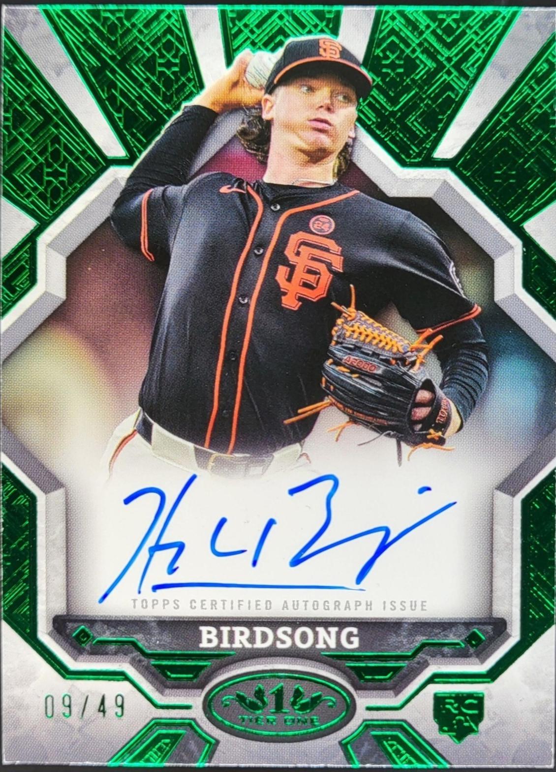 Hayden Birdsong [Green Foil] #BOA-HB