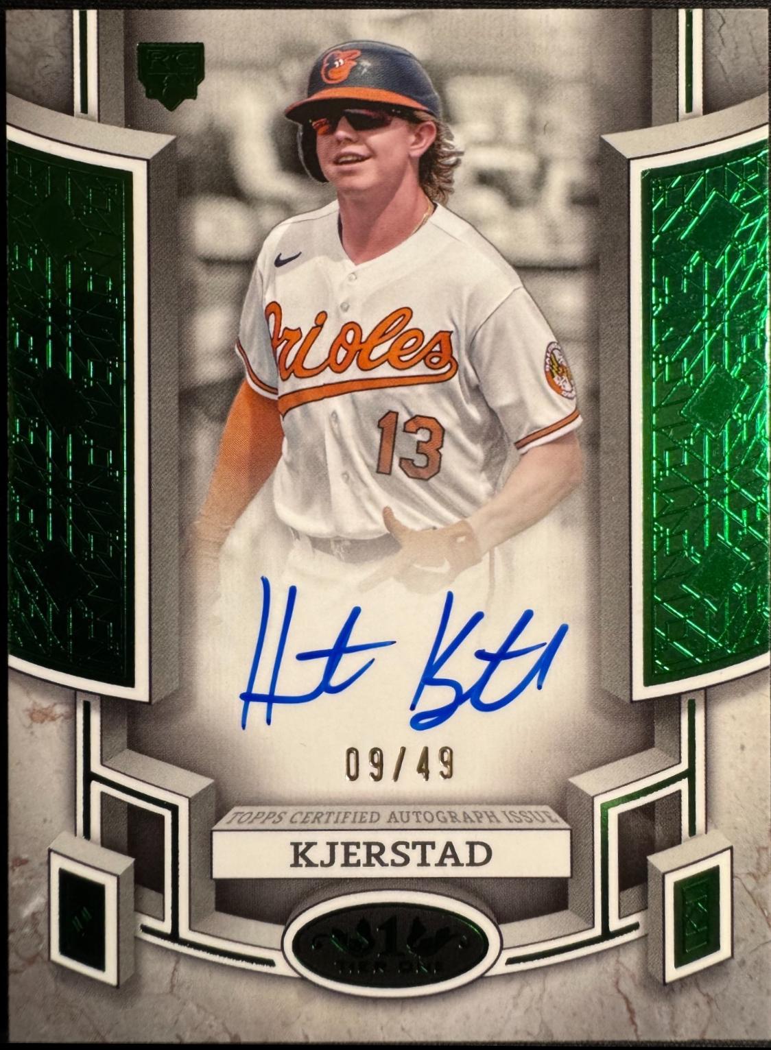 Heston Kjerstad [Green Foil] #BOA-HK