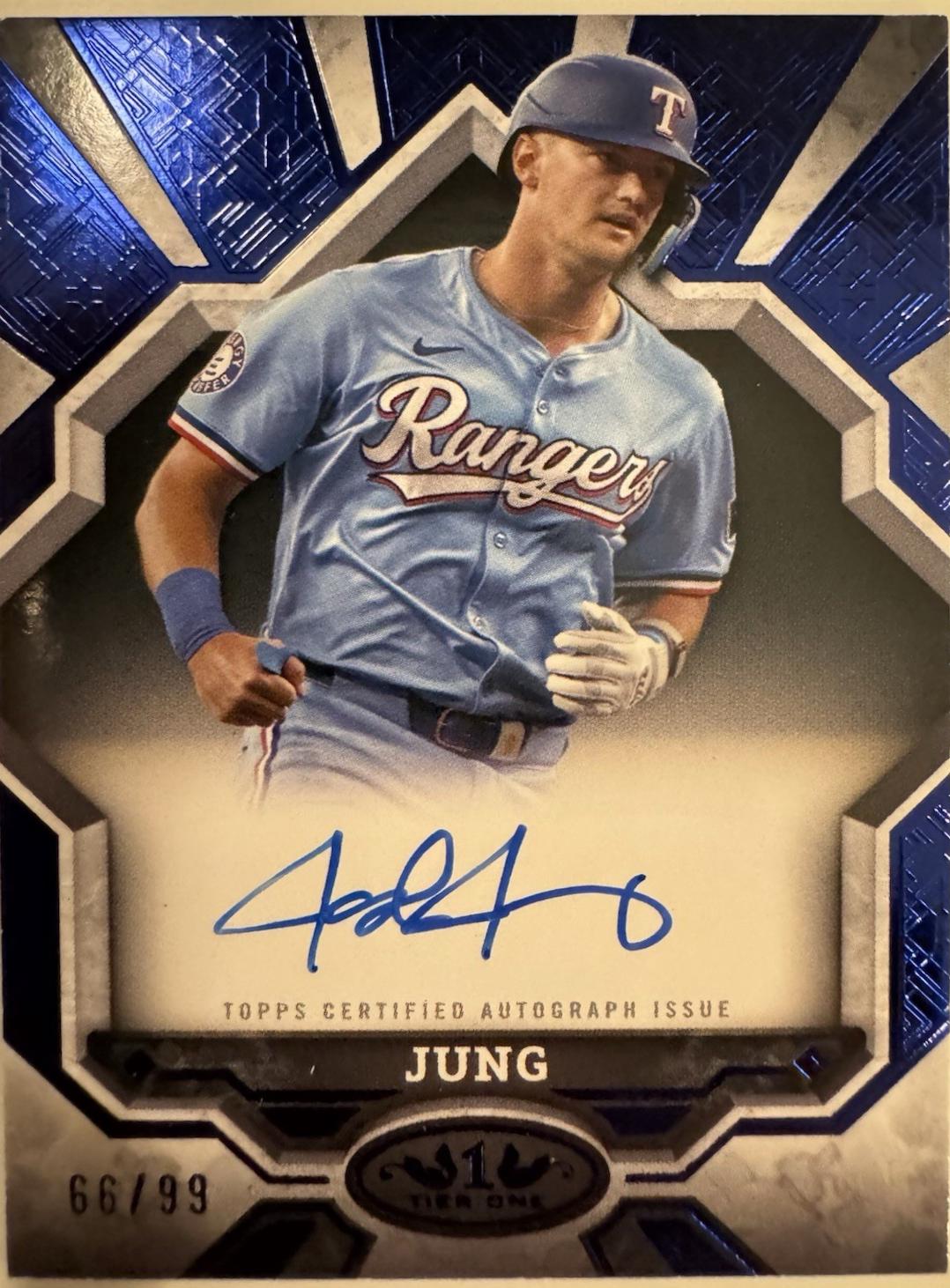 Josh Jung [Blue Foil] #BOA-JJU