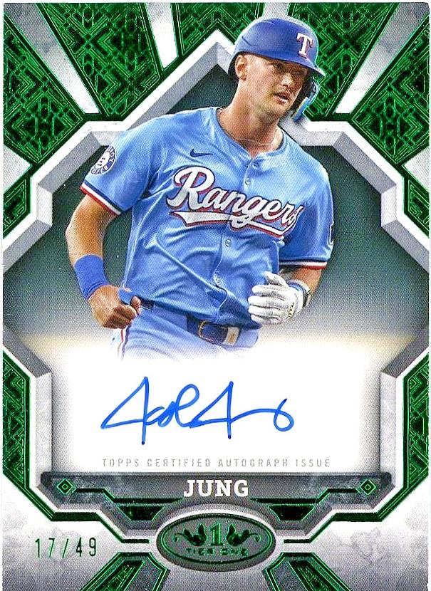 Josh Jung [Green Foil] #BOA-JJU