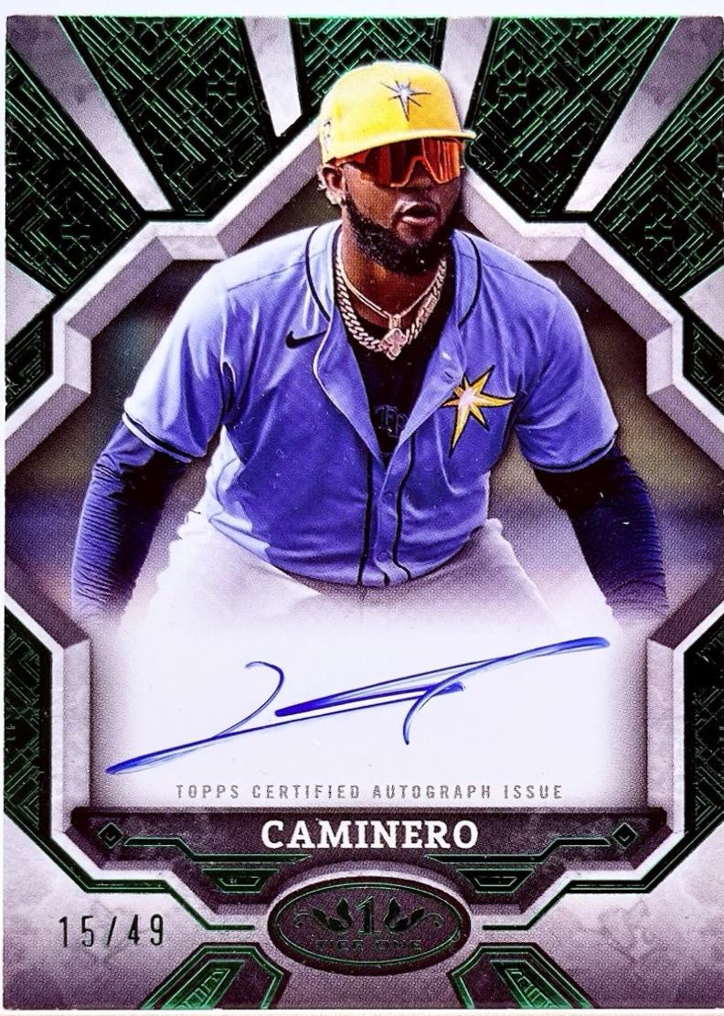 Junior Caminero [Green Foil] #BOA-JC