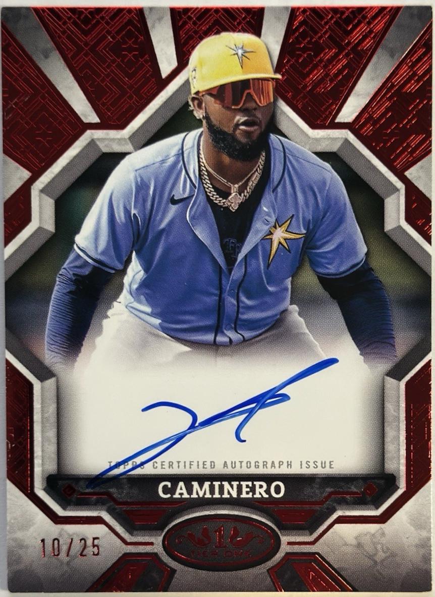 Junior Caminero [Red Foil] #BOA-JC