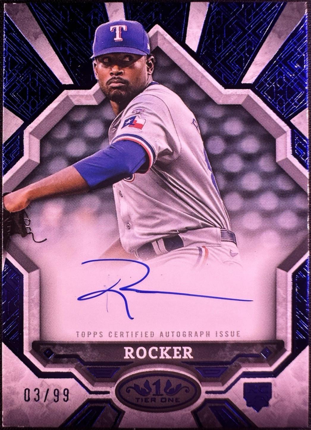Kumar Rocker [Blue Foil] #BOA-KR
