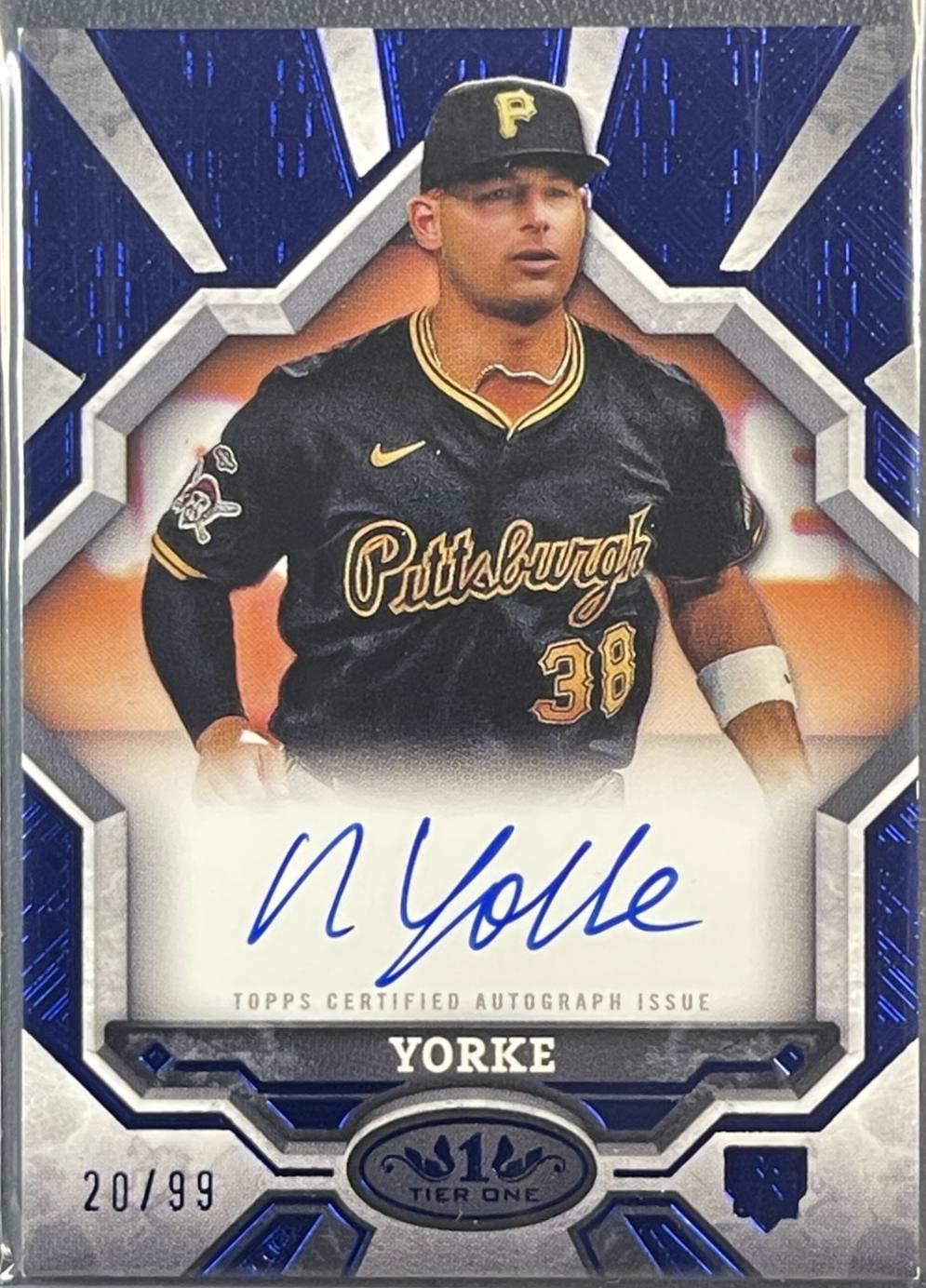 Nick Yorke [Blue Foil] #BOA-NY