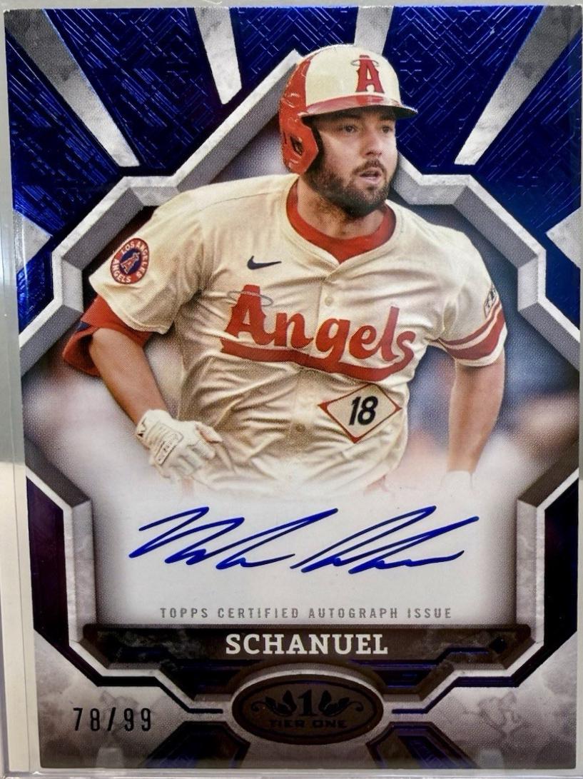 Nolan Schanuel [Blue Foil] #BOA-NS