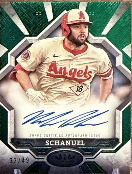 Nolan Schanuel [Green Foil] #BOA-NS
